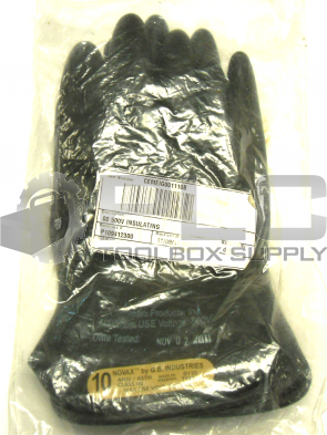 NEW SEALED NOVAX D120 INSULATING GLOVES TYPE 1 CLASS  500 V SIZE 10