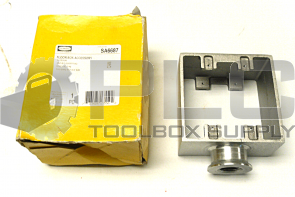 NEW HUBBELL SA6687 FLOOR BOX ACCESSORY TWO GANG W/ 3/4'' HUB 