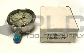 NEW LIQUID FLUID 201L-254V PRESSURE GAUGE 