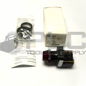 NEW ALLEN-BRADLEY 800H-PR16R RED PILOT LIGHT SER. F