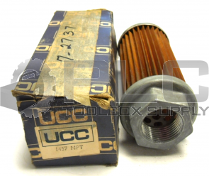 NEW IN BOX UCC UC-1457 INLINE HYDRAULIC WIRE MESH FILTER ELEMENT 1457NPT