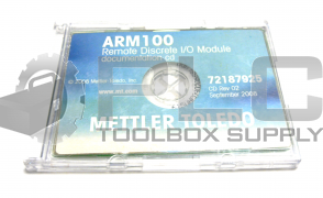 METTLER TOLEDO ARM100 REMOTE DISCRETE I/O MODULE DOC CD 72187925 REV 2 SEPT 2008
