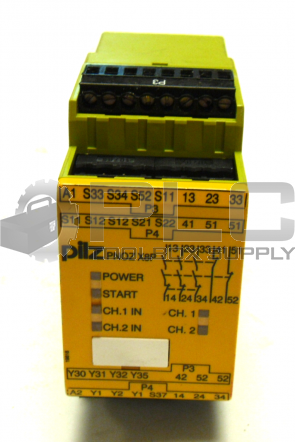 PILZ PNOZ X8P SAFETY RELAY 24VDC 3N/0 2N/C 2S0