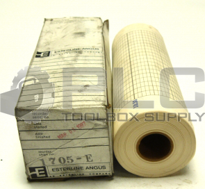 NEW ESTERLINE ANGUS 1705-E ROLL OF RECORD CHART PAPER 