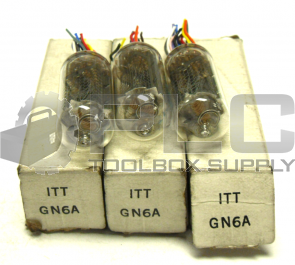NEW LOT OF 3 ITT GN6A DIGITAL INDICATOR TUBES