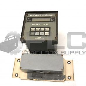 ROSEMOUNT ANALYTICAL MODEL 1054 ORP ANALYZER 1054OR