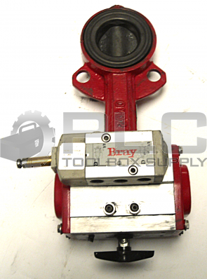 BRAY 92-0630-11300-532 LIMIT SWITCH W/ 630250-21520536 SOLENOID VALVE 