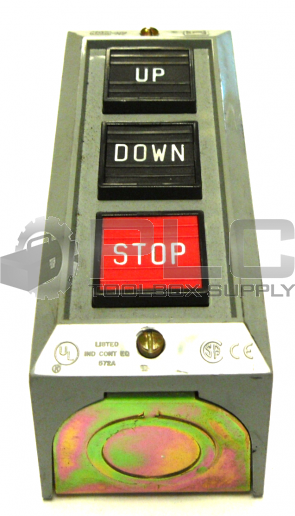 NEW SQUARE D 9001 BG305 CONTROL STATION SER A 600V