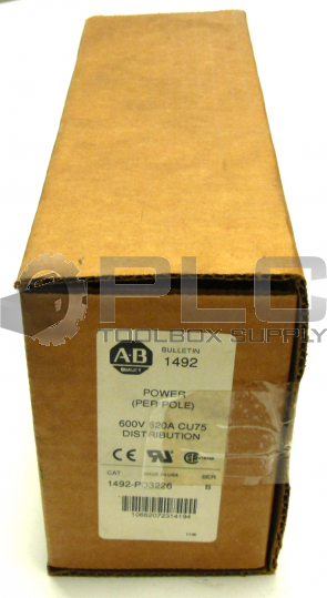 NEW SEALED ALLEN BRADLEY 1492-PD3226 POWER DISTRIBUTION BLOCK SERIES B
