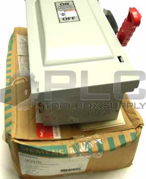 NEW SIEMENS HF221N HEAVY DUTY SAFETY SWITCH 30 AMPS TYPE 1