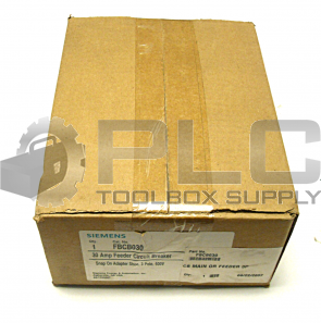 NEW SEALED ITE SIEMENS FBCB030 CIRCUIT BREAKER