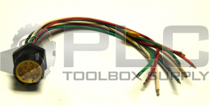 NEW WOODHEAD 3R9006A20A120 REPLACES 47005 9P MALE STRAIGHT 12" #16 AWG PVC LEADS