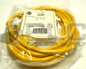 NEW ALLEN BRADLEY 889N-F12ACNU-5 PATCHCORD 12 PIN STR TO STR MINI-PLUS/ SER B