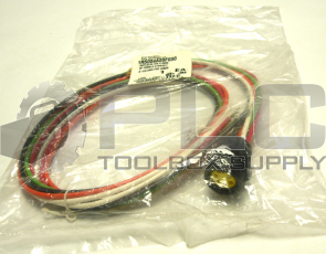 NEW WOODHEAD 1R5004A20F030 REPLACES 41482G 5P FEMALE STRAIGHT 3' #16 AWG PVC 