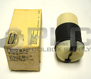 NEW IN BOX HUBBELL HBL2413 TWIST LOCK CONNECTOR BODY