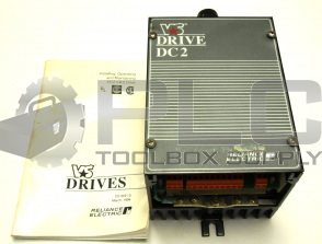 NEW RELIANCE ELECTRIC DC2-42UF DRIVE 1HP/2HP 10AMP 90/180VDC 1PHASE