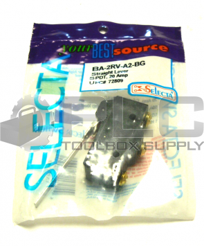 NEW SEALED SELECTA BA-2RV-A2-BG STRAIGHT LEVER 20AMP