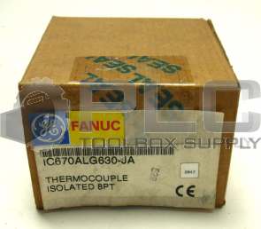 NEW IN BOX GE FANUC IC670ALG630-JA THERMOCOUPLE ISOLATED 8PT
