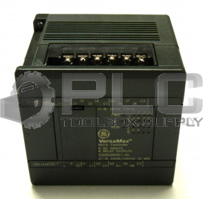 GE VERSAMAX IC200UDR001-DL MICRO CONTROLLER 8 DC INPUTS 6 RELAY OUTPUTS