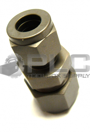 NEW LOT OF 3 SWAGELOK TI-810-6-6 REDUCING UNION 1/2" 3/8"