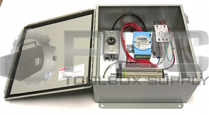 NEW HOFFMAN A1212CH STEEL ENCLOSURE W/ADAM-6066 AND PS5R-B24