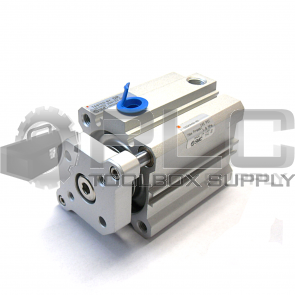 NEW SMC CDQMA40-25 145 PSI 1.0 MPA CQM COMPACT GUIDE ROD CYLINDER