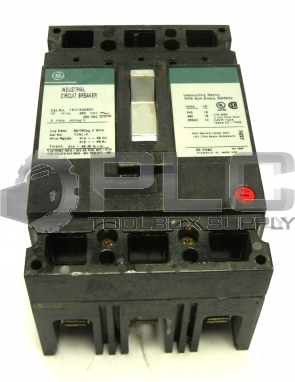 GE TED134030V INDUSTRIAL CIRCUIT BREAKER 30 AMP/480VAC 3 POLE