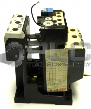 ABB T75 DU THERMAL OVERLOAD RELAY W/AB80 MOUNTING KIT