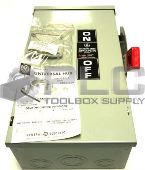 NEW GE THN3362R SAFETY SWITCH MODEL 10 AMPS 60A 600V ***READ***