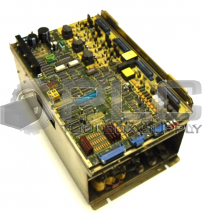 FANUC A06B-6044-H008 SPINDLE DRIVE W/A20B-1001-0120 HINGED BOARD