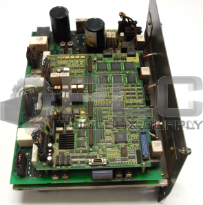 FANUC A06B-6100-H004 SERVO AMPLIFIER W/A16B-2100-0200 BOARD A20B-2003-0134