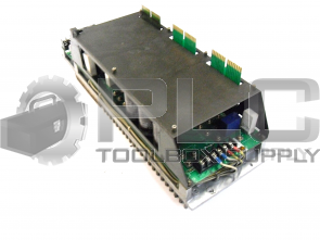 OKUMA BLII-D75 75A AC DRIVE *MISSING TOP BOARD* 