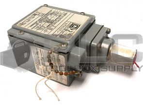 SQUARE D 9012 GCW-3 SER.C PRESSURE SWITCH 9012-GCW-3