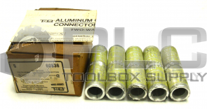 NEW BOX OF 5 T&B 60536 COLOR-KEYED COMPRESSION CONNECTORS QTY 5