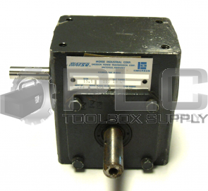 MORSE I10 15 LR GEAR REDUCER RATIO 15.0 INPUT HP .25 OUTPUT TORQUE 105
