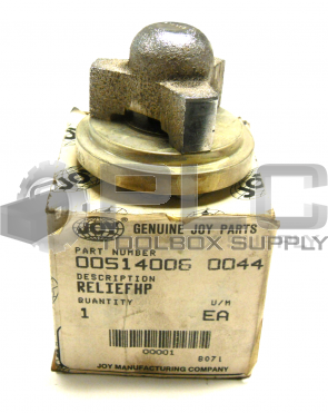 NEW JOY 00514006-0044 RELIEF VALVE 