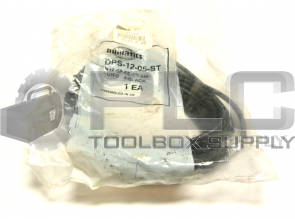 NEW SEALED NUMATICS DPS1205ST CONNECTOR M12 STRAIGHT FEMALE DPS-12-05-ST 