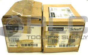 NEW LOT OF 2 HOFFMAN F-44BB2C BARRIER BRACKETS QTY 10