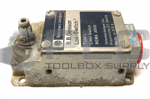 NEW TELEMECANIQUE L100WTR /F R.B. DENISON LOT-SWITCH TYPE L NEMA A600