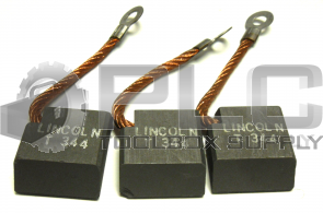 LOT OF 3 NEW LINCOLN T-344 CARBON BRUSH