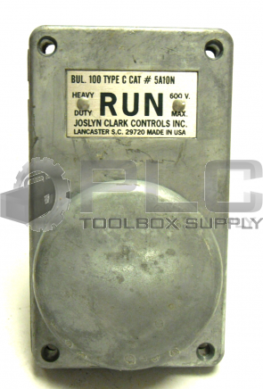 NEW JOSLYN CLARK CONTROLS 5A10N PUSHBUTTON 600V HEAVY DUTY