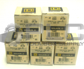 NEW LOT OF 5 SQUARE D GM-6B BARRIER FOR 9080 GR6/GM6 SERIES QTY 50