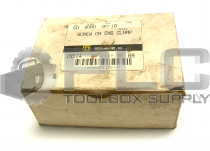 NEW BOX  OF 48 SQUARE D 9080GH-10 SCREW ON END CLAMP 