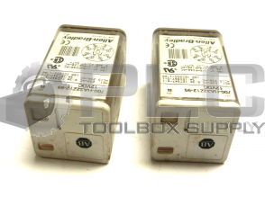 LOT OF 2 ALLEN BRADLEY 700-HA32Z12-99 RELAY  SER B 700-HA32Z12
