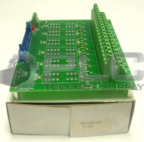 NEW CROUZET PB-24HQ-269 CONTROL DEVICE MODULE RACK FUSE 50PIN SCREW RACK