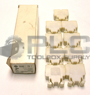 NEW LOT OF 9 ALLEN BRADLEY 1492-CE6 TERMINAL FUSE CLIP 