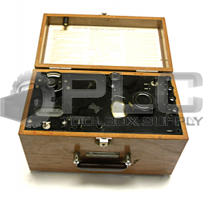 HONEYWELL 2736 PORTABLE POTENTIOMETER TEMPERATURE CALIBRATION 