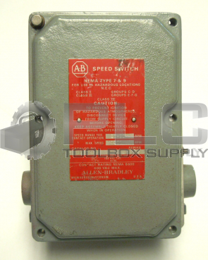 NEW ALLEN BRADLEY 808-K17 SPEED SWITCH SERIES F NEMA TYPE 7 & 9