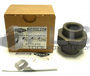 NEW SPENCE 6505000 UNIFLEX PIPE COUPLING 1" CARBON STEEL 304/FC THREADED