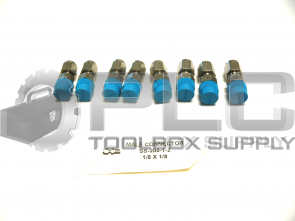 NEW LOT OF 8 SWAGELOK SS-200-1-2 MALE CONNECTOR 1/8" 